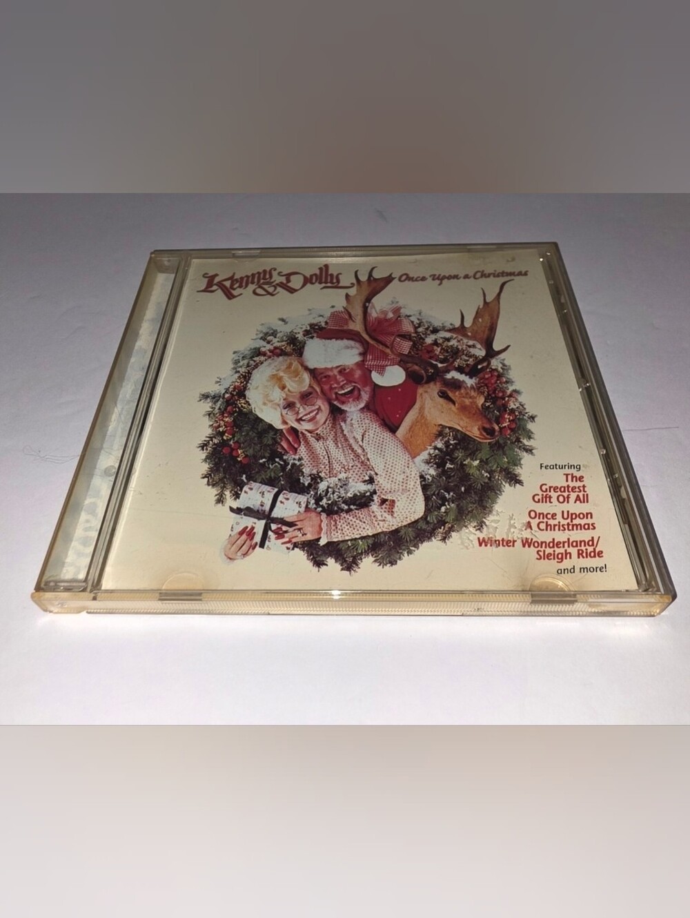 Dolly Parton Memorabilia Kenny & Dolly Once Upon A Christmas 1984 CD